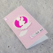 Handmade card, arts and crafts, unique gift card, baptism card