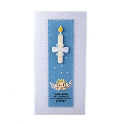 Handmade card, arts and crafts, unique gift card, baptism card