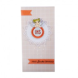 UNIKATNA ROČNO IZDELANA VOŠČILNICA za krst, obhajilo in birmo