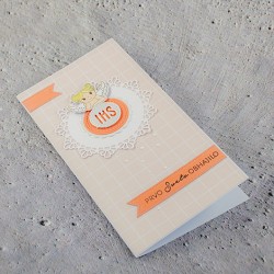 UNIKATNA ROČNO IZDELANA VOŠČILNICA za krst, obhajilo in birmo