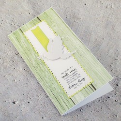 Handmade card, arts and crafts, unique gift card, baptism card, holy sacrament