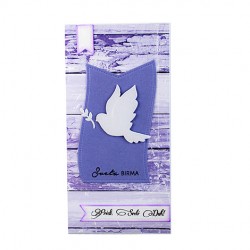 Handmade card, arts and crafts, unique gift card, baptism card, holy sacrament