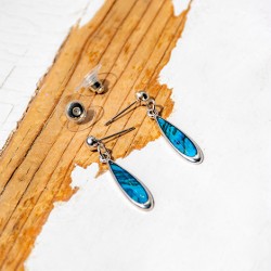 Pāua Shell earrings, Pāua Shell, earrings, earrings with shell, abalone