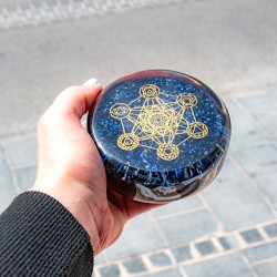 lapis lazuli, orgonit, orgonit podstavek, orgoniti proti sevanju, orgoniti za prostor