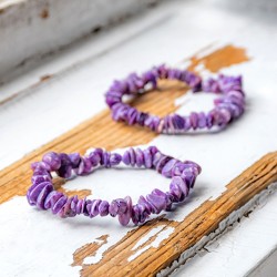 charoite, charoite bracelet, crystal bracelet, crystal jewelery