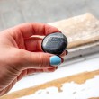 black turmaline, palmstone, black turmaline palmstone, pocket crystal