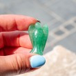 green aventurine, green aventurine angel, crystal carving, green aventurine angel statue, angel statue, crystal statue
