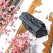 black tourmaline, natural raw crystal, crystal shop