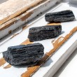 BLACK TOURMALINE raw crystal  black turmaline gemstone, protect energy
