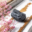 BLACK TOURMALINE raw crystal  black turmaline gemstone, protect energy
