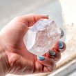 CLEAR QUARTZ CRYSTAL natural cluster