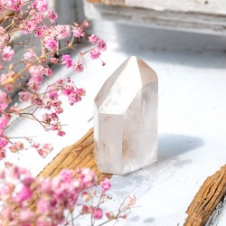 CLEAR QUARTZ CRYSTAL natural cluster