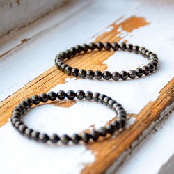 obsidian, rainbow obsidian, obsidian bracelet, crystal bracelet, crystal jewelry