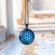 mandala necklace, energy necklace, affordable prices, crytsal shop