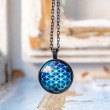 mandala necklace, energy necklace, affordable prices, crytsal shop