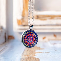 ogrlica mandala, mandala, energijski nakit, trgovina s kristali, ugodne cene, hitra dostava