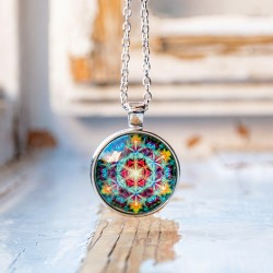 ogrlica mandala, mandala, energijski nakit, trgovina s kristali, ugodne cene, hitra dostava