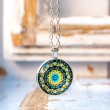 ogrlica mandala, mandala, energijski nakit, trgovina s kristali, ugodne cene, hitra dostava