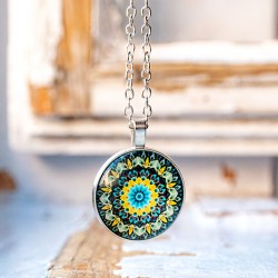 ogrlica mandala, mandala, energijski nakit, trgovina s kristali, ugodne cene, hitra dostava