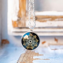 ogrlica mandala, mandala, energijski nakit, trgovina s kristali, ugodne cene, hitra dostava