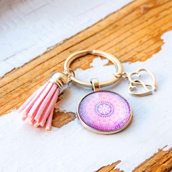 mandala keychain, energy keychain, affordable prices, crystal shop, mandala