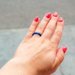 LAPIS LAZULI prstan, lapis lazuli kamen, lapis lazuli kristal, tretje oko, intuicija