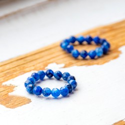 LAPIS LAZULI prstan, lapis lazuli kamen, lapis lazuli kristal, tretje oko, intuicija