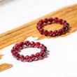 GARNET ring 3mm falset, garnet, garnet ring, ring, crystal jewlery