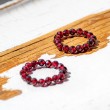 GARNET ring 3mm falset, garnet, garnet ring, ring, crystal jewlery
