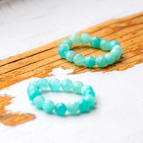 Amazonite ring
natural Amazonite gemstone
green gemstone ring
crystal healing ring