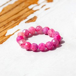PINK TURMALINE rubelite ring, pink turmaline gemstone