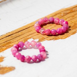 PINK TURMALINE rubellite ring, pink turmaline gemstone