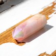 ROSE QUARTZ AURA obelisk rose quartz  aura crxstal