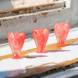 angel varuh, angel, CHERRY QUARTZ, češnjev kvarc, darilo za birmo, darilo za obhajilo, darilo za krst,