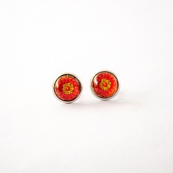 MINI earrings MIKA, handmade, madei in slovenia