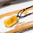 CITRINE natural necklace point, citrine crystal, citrine gemstone