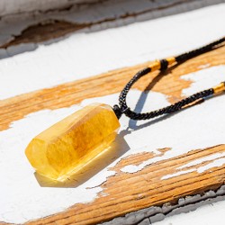 CITRINE natural necklace point, citrine crystal, citrine gemstone