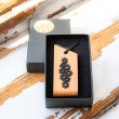 NECKLACE LASE BLACK Handmade jewelry