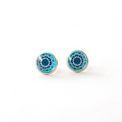 MINI EARRINGS, hand made, made in slovenija
