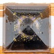 NUUMMITE BLACK TURMALINE SCHUNGITE Orgonite Pyramid , orgon energy, orgonite