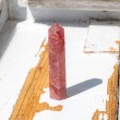 STRAWBERRY QUARTZ obelisk,  STRAWBERRY QUARTZ crystal, jagodni kvarc,