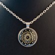 mandala, handmade, necklace, mandala necklace, handmade jewellery