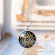 mandala, handmade, necklace, mandala necklace, handmade jewellery