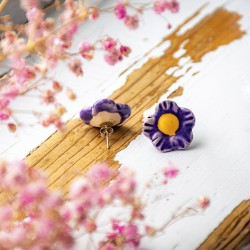 uhani, keramika uhani iz keramike darilo unikatni uhani unikatno darilo unikaten nakit