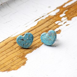 MINI CERAMIC EARRINGS, hand made, made in slovenia