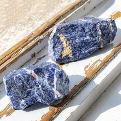Sodalite, raw crystal, raw sodalite, bigger crystal, unique piece