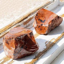 obsidian, mahogany obsidian, raw stone, bigger piece, raw obsidian