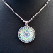 ogrlica mandala, mandala, energijski nakit, meditacija, madala darilo,