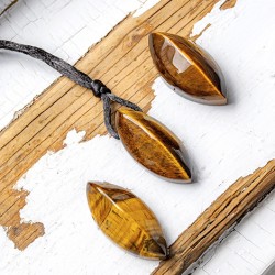 TIGER'S EYE necklace L, tiger eye crystal, tiger eye stone, tiger eye jewelry