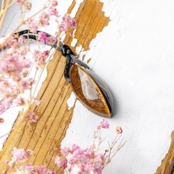 Tigrovo oko ogrlica  L, tigrovo oko, tigrovo oko kristal, tigrovo oko kamen, tigrovo oko nakit